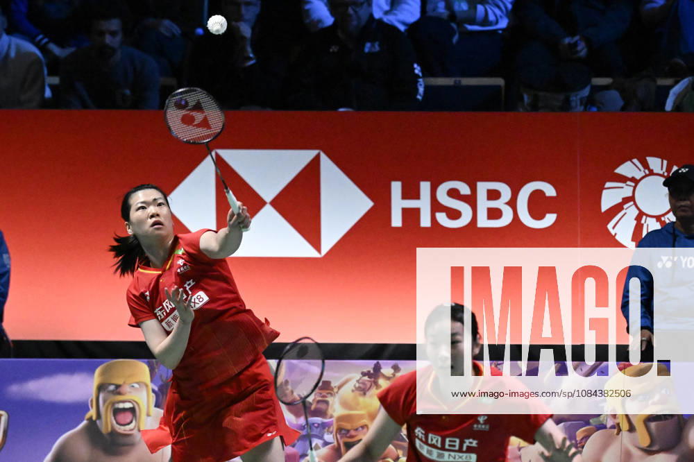 Chen Fan Shu Tian (R) and Luo Xu Min (L) of China during their women s doubles match against Lin Jhih Yun and Hsu Yin-Hui of Taiwan (not pictured) during the finals at the badminton Clash of Clans Arctic Open 2026 tournament in Vantaa, Finland, on October 11, 2026. - ANTTI AIMO-KOIVISTO Finland 2xHeiIMXFWY