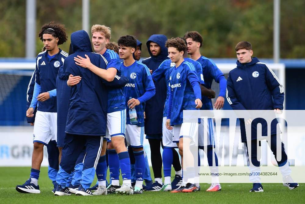 Fußball U19 DFB-Nachwuchsliga - Vorrunde Gruppe H 7.SPIELTAG: Schalke 04 U19 - Fortuna Düsseldorf U19 am 11.10.2026 im Parkstadion in Gelsenkirchen Philipp Kanzok ( Schalke 04 U19 ) Deutschland Nordrhein-Westfalen Gelsenkirchen