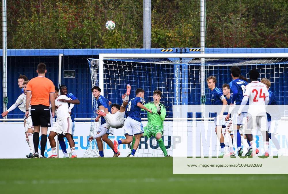 Fußball U19 DFB-Nachwuchsliga - Vorrunde Gruppe H 7.SPIELTAG: Schalke 04 U19 - Fortuna Düsseldorf U19 am 11.10.2026 im Parkstadion in Gelsenkirchen Spielszene Deutschland Nordrhein-Westfalen Gelsenkirchen