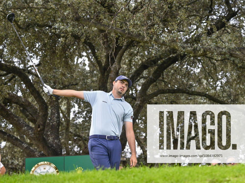 JACOB SKOV OLESEN of Denmark hits the ball off the tee during the Open de Espao±a presented by Madrid at Club de Campo Villa de Madrid on October 11, 2026 in Madrid, Spain. Madrid Spain - ZUMAc312 20261011_zsp_c312_041