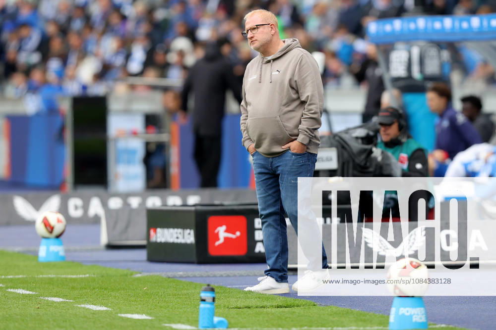 Fussball 2.Bundesliga, Hertha BSC Berlin - SpVgg Greuther Fuerth v.l. Trainer Coach Heiko Vogel (Greuther Fürth Fuerth) Berlin