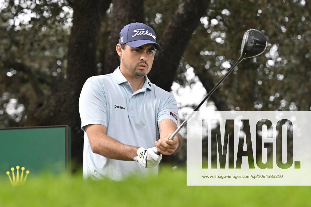 JACOB SKOV OLESEN of Denmark hits the ball off the tee during the Open de Espao±a presented by Madrid at Club de Campo Villa de Madrid on October 11, 2026 in Madrid, Spain. Open GOLF De Spain Presented By Madrid - 10.11.26 (Fourth Day) - ZUMAc312 20261011_zsp_c312_049
