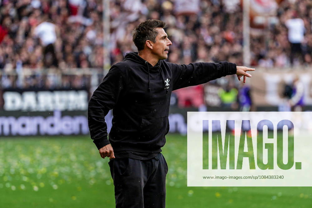 Deutschland: Fußball 2. Bundesliga 2026 27, 7. Spieltag FC St. Pauli vs Karlsruher SC Millerntor-Stadion (Hamburg St. Pauli): Marcel Rapp (FC St. Pauli, Trainer)