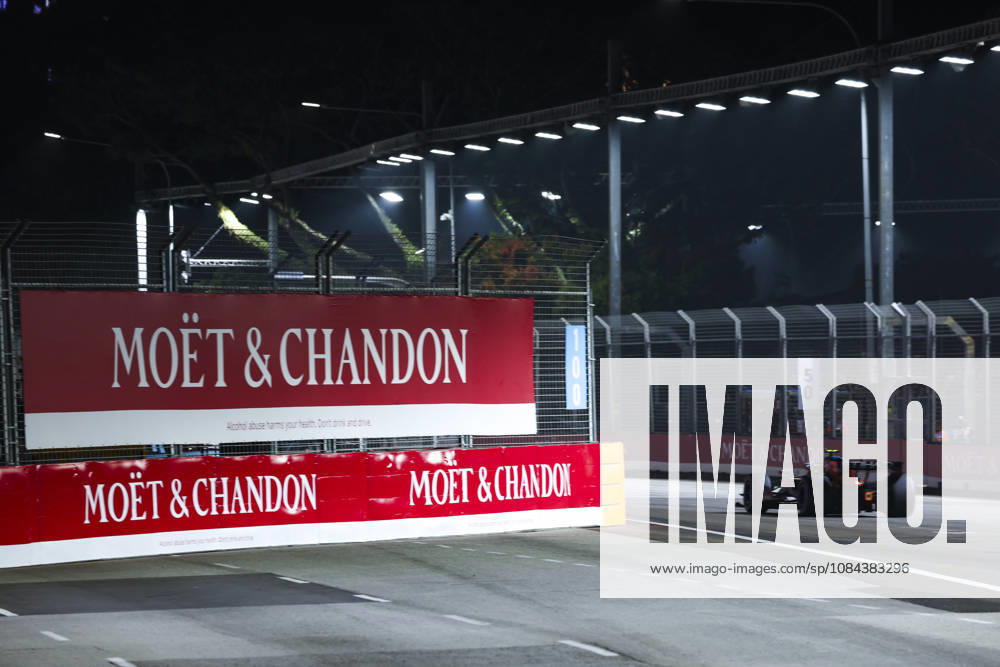 F1 - SINGAPORE GRAND PRIX 2026 Moët & Chandon branding illustration during the 2026 Formula 1 Singapore Grand Prix, 17th round of the 2026 Formula One World Championship, WM, Weltmeisterschaft from October 9 to 11, 2026 on the Marina Bay Street Circuit, in Singapore, Singapore - SingaporeSingapore