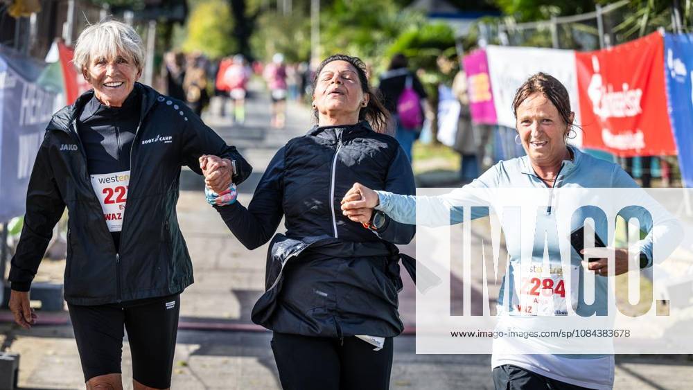 Rund 1800 Läufer begeben sich am Sonntagmorgen, 11.10.2026, im Rahmenprogramm des Mararthons am Baldeneysee auf eine gut 18 Kilometer lange Seerunde. Deutschland NRW Essen