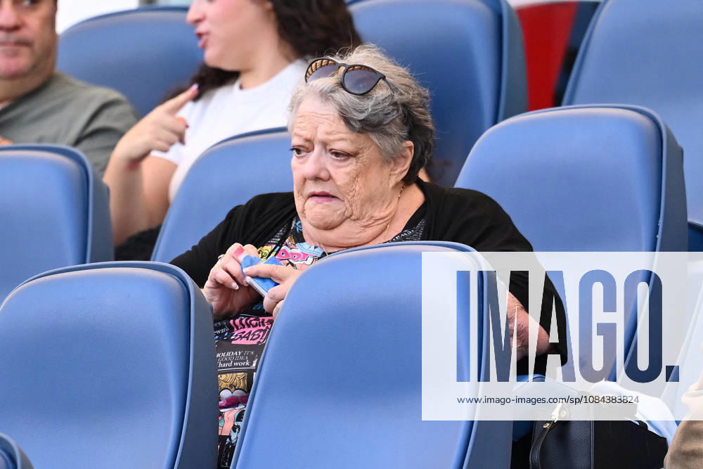 SOCCER - Serie A - SS Lazio vs. AC Monza Photo by IPA ABACAPRESS.COM89548281 - Anna Paratore, mother of Prime Minister Giorgia Meloni, during Matchday 6 of the Serie A Championship between S.S. Lazio and A.C. Monza at the Olympic Stadium on October 11, 2026, in Rome, Italy. Rome Italy