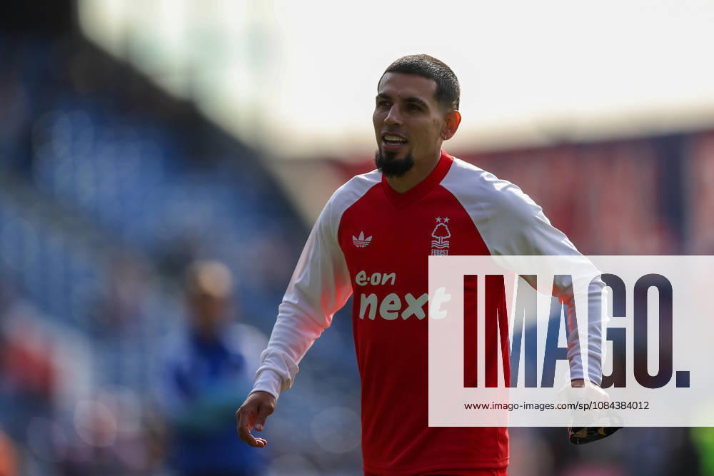 11th October 2026; Selhurst Park, London, England; Premier League Football, Crystal Palace versus Nottingham Forest; Daniel Munoz of Nottingham Forest warms up ahead of kick-off KatiexChan