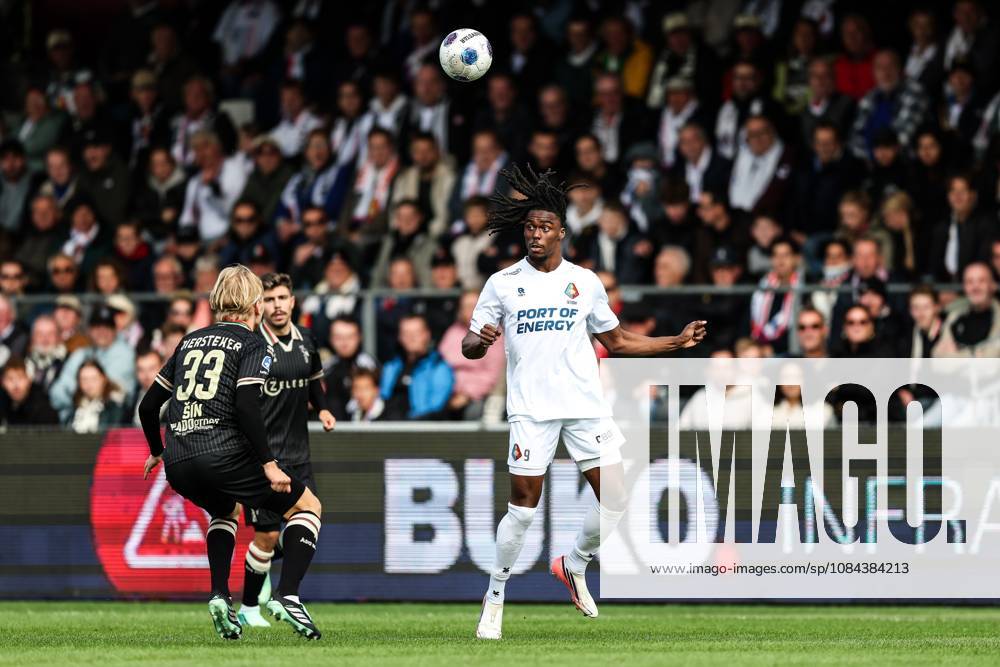 VELSEN - (lr) MatÄ›j Å in of ADO Den Haag, Jelani Seedorf of Telstar during the Dutch Eredivisie match between Telstar and ADO Den Haag at the BUKO Stadium on October 11, 2026 in Velsen, the Netherlands. SONNY LENSEN ANP Eredivisie 2026 27 ANPxSportx IVx 572125412 originalFilename: 572125412