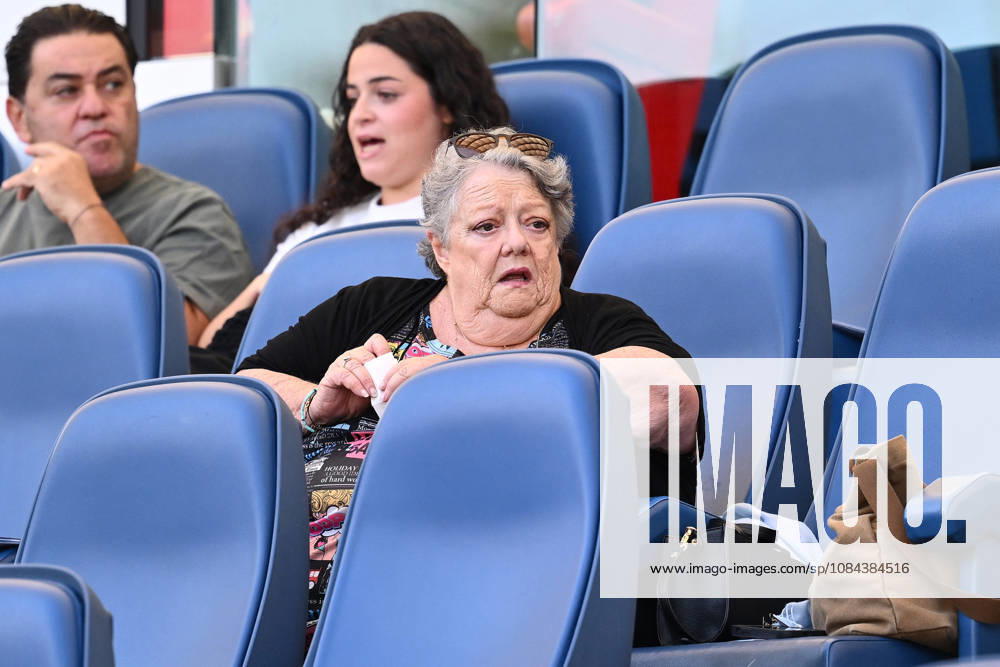 SOCCER - Serie A - SS Lazio vs. AC Monza Photo by IPA ABACAPRESS.COM89548283 - Anna Paratore, mother of Prime Minister Giorgia Meloni, during Matchday 6 of the Serie A Championship between S.S. Lazio and A.C. Monza at the Olympic Stadium on October 11, 2026, in Rome, Italy. Rome Italy