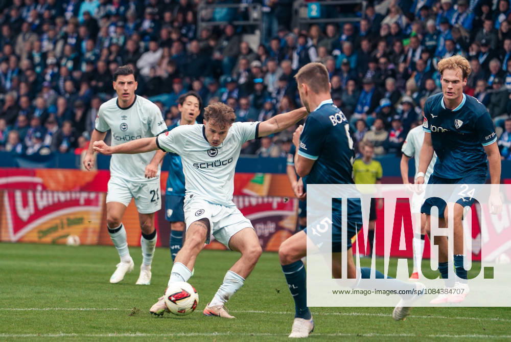 Deutschland: Fussball 2.Bundesliga 2026 2027, 7. Spieltag - VfL Bochum vs Arminia Bielefeld - Vonovia Ruhrstadion (Bochum): Torchance Felix Hagmann (Arminia Bielefeld, 2)