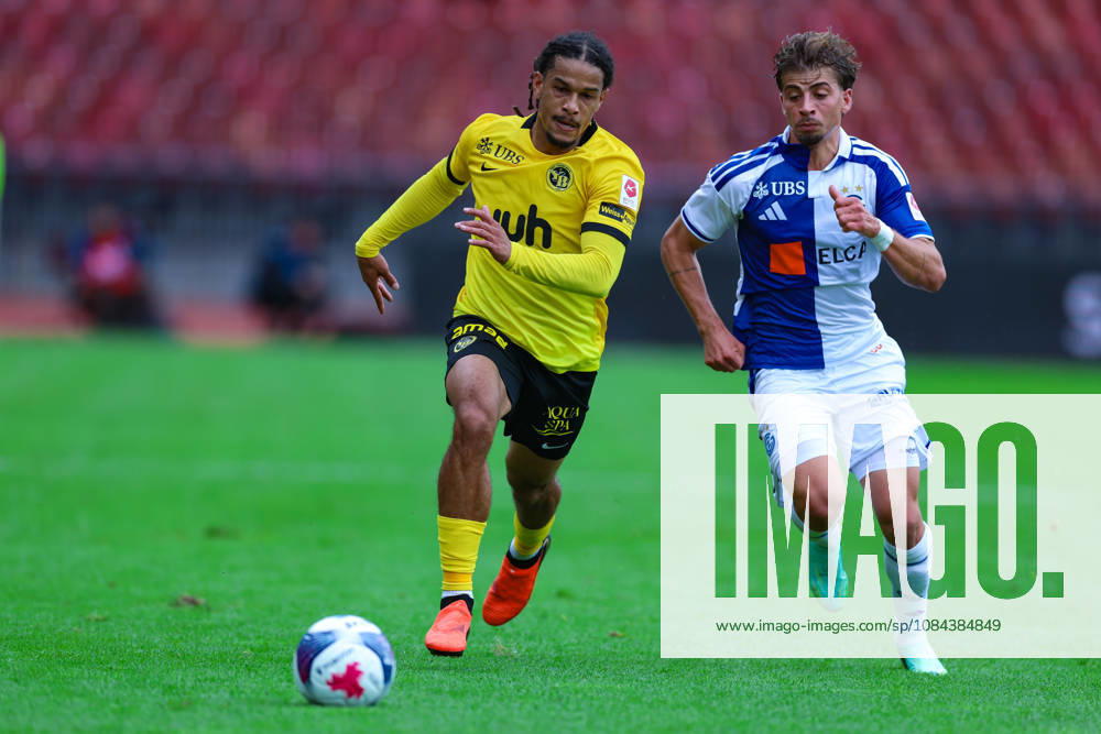 GC Zürich gegen BSC Young Boys Brack Super League 11. Oktober 2026 Simone Stroscio (28, Grasshopper Club Zürich, re.) im Spiel der Brack Super League zwischen dem Grasshopper Club Zürich (GCZ) und dem BSC Young Boys (YB) am 11. Oktober 2026 im Stadion Letzigrund in Zürich, Schweiz. Zürich Stadion Letzigrund Zürich Schweiz