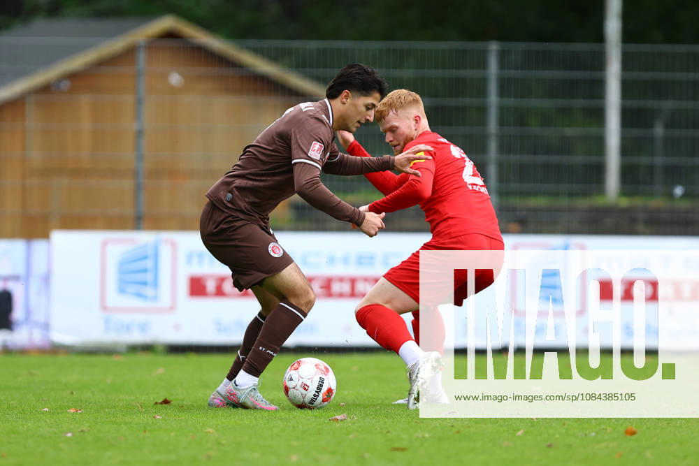 7 Haron Sabah (FC St. Pauli U23), 28 Lasse von Boetticher (HSC Hannover) Fußball I Herren I Regionalliga Nord I Saison 2026-2027 I 13. Spieltag I FC St. Pauli U23 - HSC Hannover I 11.10.2026 I Edmund-Plambeck-Stadion
