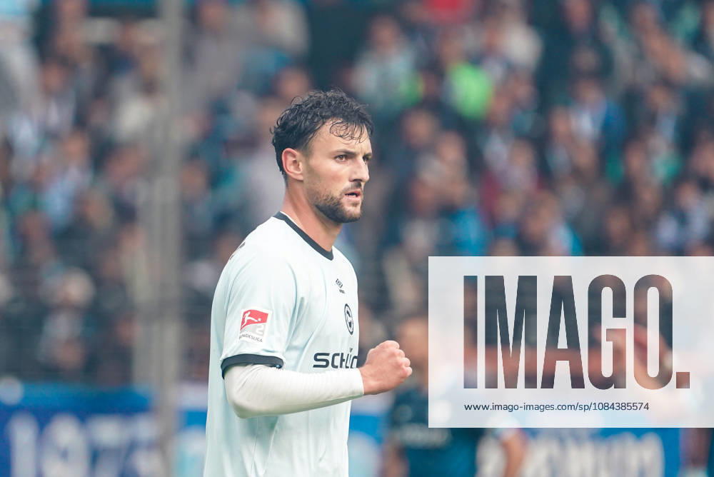 Deutschland: Fussball 2.Bundesliga 2026 2027, 7. Spieltag - VfL Bochum vs Arminia Bielefeld - Vonovia Ruhrstadion (Bochum): Torjubel zum Maximilian Bauer (Arminia Bielefeld, 5)