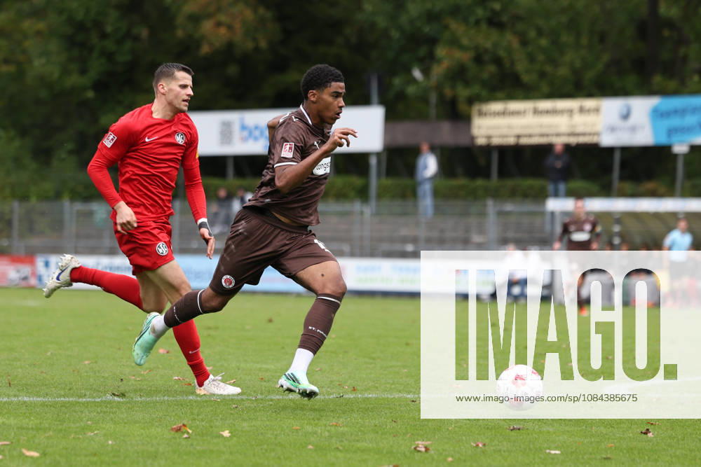 Fußball I Herren I Saison 2026 2027 I Regionalliga Nord I 13.Spieltag I FC St.Pauli II - HSC Hannover I 11.10.2026 Jack Wardius (19, FC St.Pauli II) Norderstedt Edmund Plambeck Stadion Schleswig-Holstein Deutschland