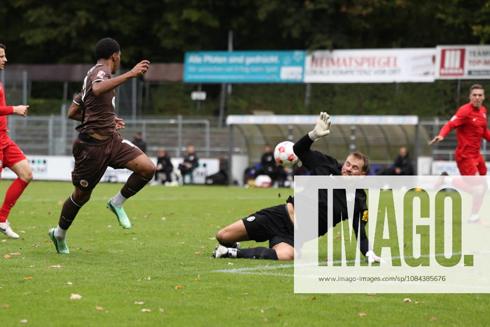 Fußball I Herren I Saison 2026 2027 I Regionalliga Nord I 13.Spieltag I FC St.Pauli II - HSC Hannover I 11.10.2026 Jack Wardius (19, FC St.Pauli II) Bastian Fielsch (1, HSC Hannover) Norderstedt Edmund Plambeck Stadion Schleswig-Holstein Deutschland