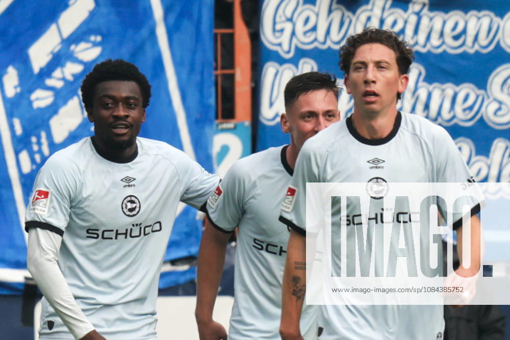 Fussball 2.Bundesliga, VfL Bochum - Arminia Bielefeld v.l. Tor, Benjamin Boakye zum 0:1 (Arminia Bielefeld) Bochum