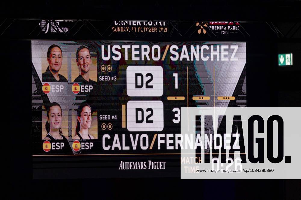 CUPRA Germany Premier Padel P2 - Finale, 11.10.2026 CUPRA Germany Premier Padel P2 - Finale