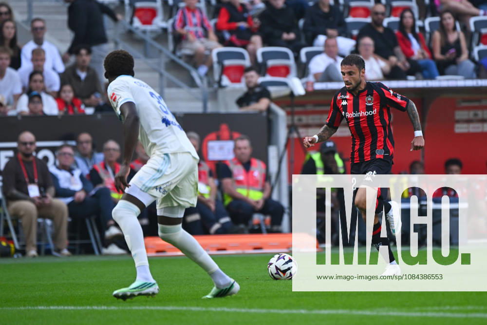 Jonathan Clauss (OGCN) - Ligue 1 McDonalds match between OGC Nice and Racing Club de Strasbourg Alsace on October 11, 2026 at the Allianz Riviera Stadium in Nice.
