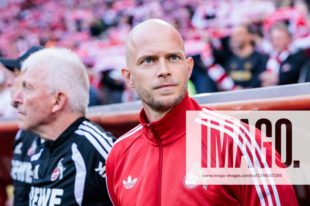 Rene Wagner (Head Coach 1. FC Koeln) during the Bundesliga match between 1. FC Koeln vs. Borussia Moenchengladbach at Rheinenergie-Stadion on matchday 5 of the 1. Bundesliga on October 11, 2026 in Koeln, Germany. DFL REGULATIONS PROHIBIT ANY USE OF PHOTOGRAPHS AS IMAGE SEQUENCES AND OR QUASI-VIDEO. North Rhine Westphalia Germany
