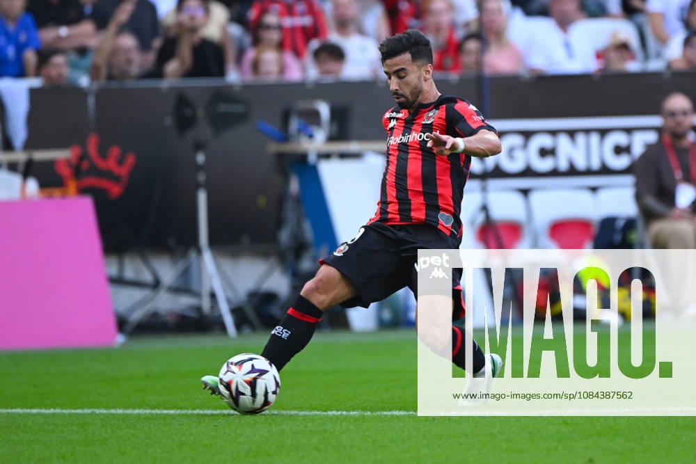 Mohamed Amoura (OGCN) - Ligue 1 McDonalds match between OGC Nice and Racing Club de Strasbourg Alsace on October 11, 2026 at the Allianz Riviera Stadium in Nice.