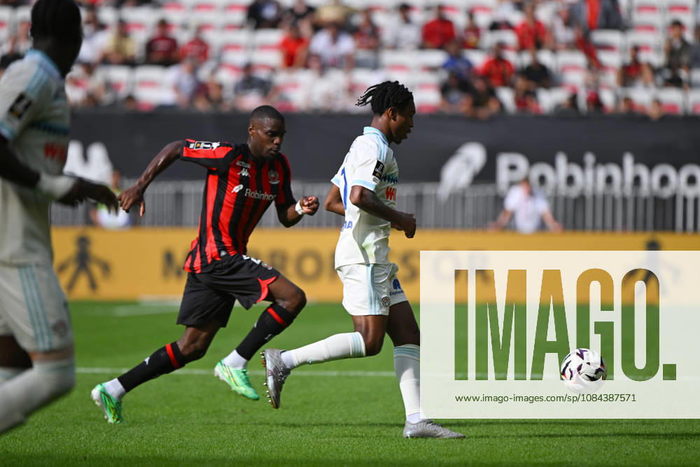 Samuel Amo-Ameyaw (RCSA) - Ligue 1 McDonalds match between OGC Nice and Racing Club de Strasbourg Alsace on October 11, 2026 at the Allianz Riviera Stadium in Nice.
