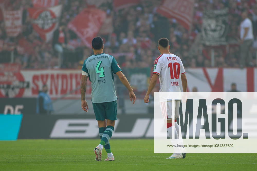 GER, Fussball, Herren, Bundesliga , 1. Bundesliga, Saison 2026 2027, 1. FC Köln - VfL Borussia Mönchengladbach Kevin Diks (BMG) und Said El Mala (KOE) schauen