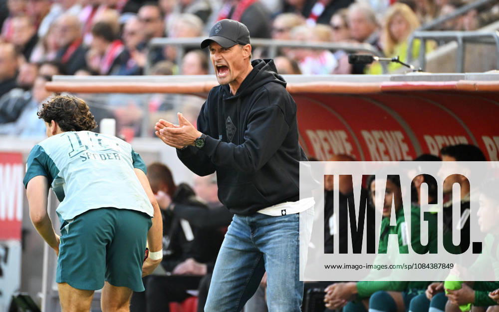 Cologne, Germany, 1. Bundesliga, Matchday 5, Rhein-Energie-Stadium Cologne, 1. FC Köln vs Bor. Mönchengladbach; Headcoach Alexander Blessin (BMG).