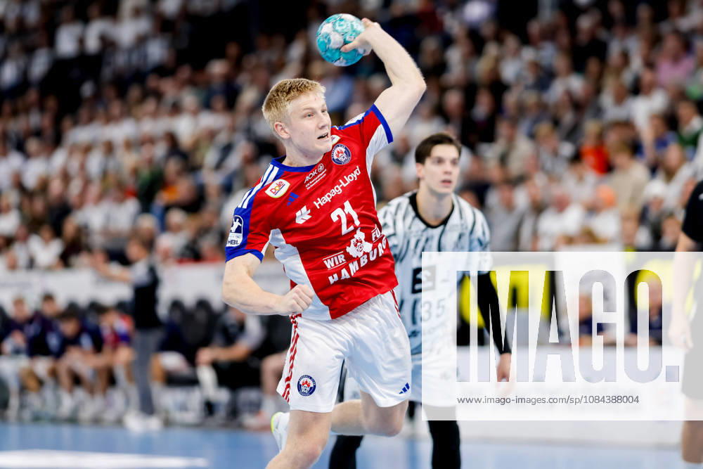 - Handball, 1. Bundesliga 2026 27, THW Kiel - Handball Club Hamburg: Frederik Bo Andersen (HC Hamburg, 21)