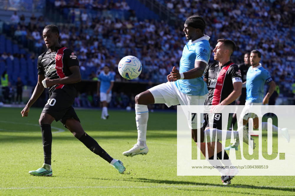 Lazios Nuno Tavares during the Serie A EniLive soccer match between Lazio and Monza at the Rome s Olympic stadium, Italy - Sunday October 11, 2026 - Soccer ( Photo by Alfredo Falcone LaPresse )