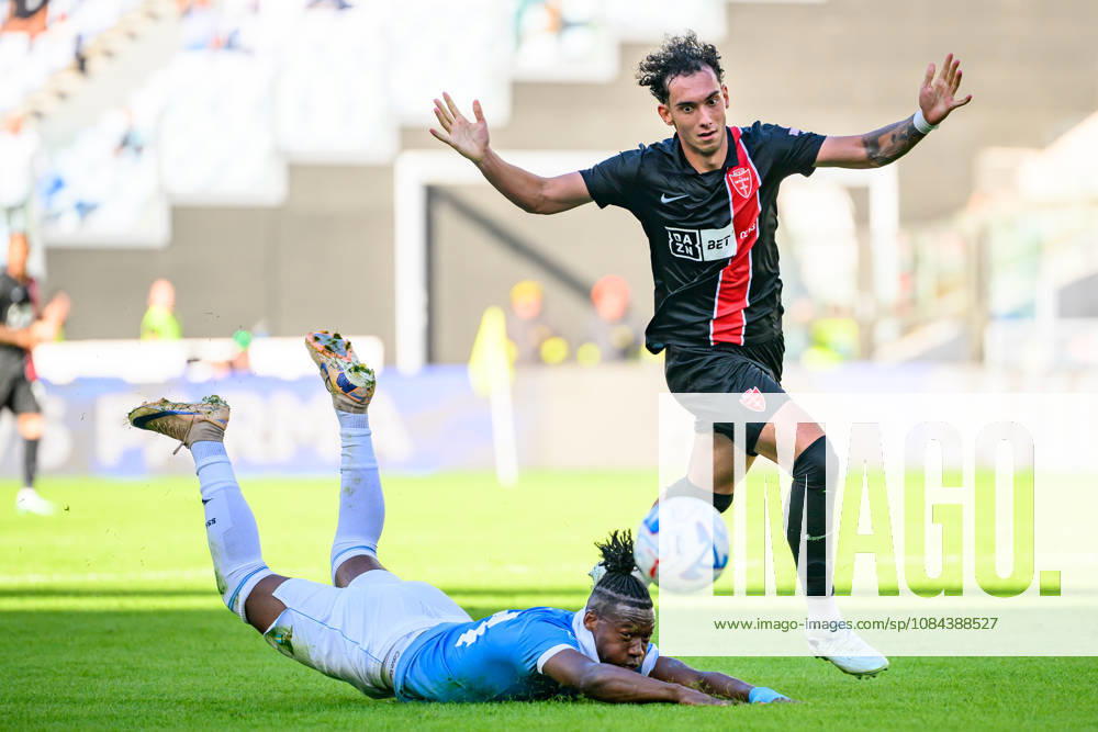 Lorenzo Lucchesi of AC Monza makes a red card foul on Tijjani Noslin of SS Lazio during the Serie A 2026 2027 football match between SS Lazio and AC Monza at Stadio Olimpico in Rome (Italy), October 11, 2026. AndreaxStaccioli