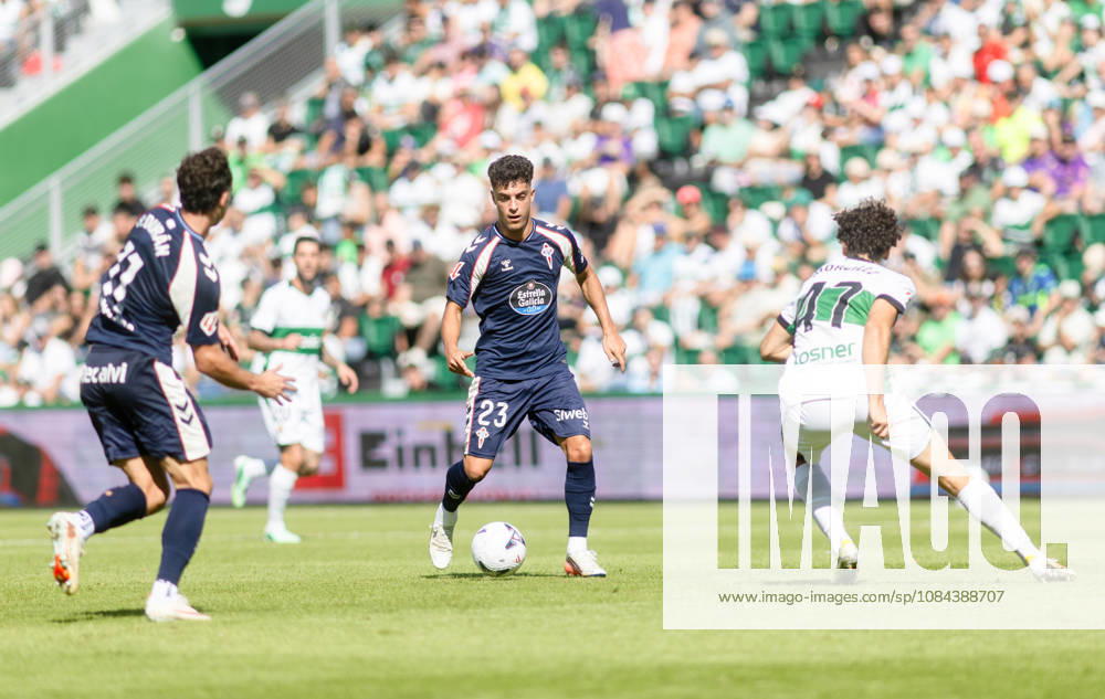 ESP: LaLiga EA Sports Elche CF v Celta Vigo Hugo Alvarez of Celta during LaLiga EA Sports match between Elche CF v Celta Vigo played at Martinez Valero Stadium, Elche on October 11 2026 in Spain Spain Soccer