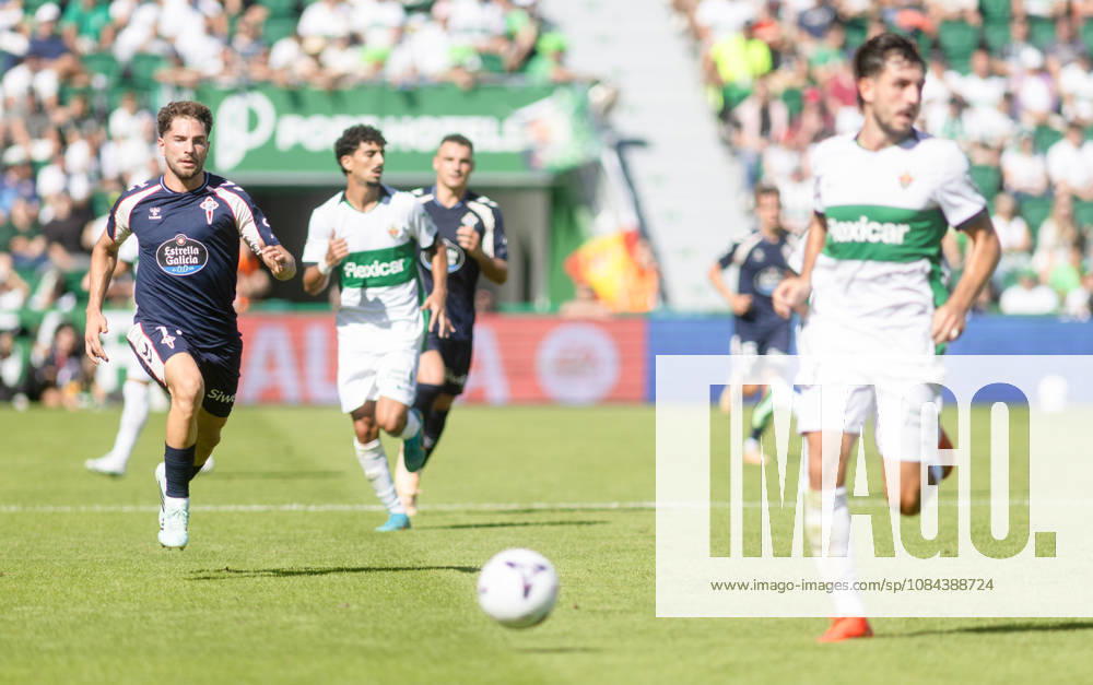 ESP: LaLiga EA Sports Elche CF v Celta Vigo Javi Rueda of Celta during LaLiga EA Sports match between Elche CF v Celta Vigo played at Martinez Valero Stadium, Elche on October 11 2026 in Spain Spain Soccer