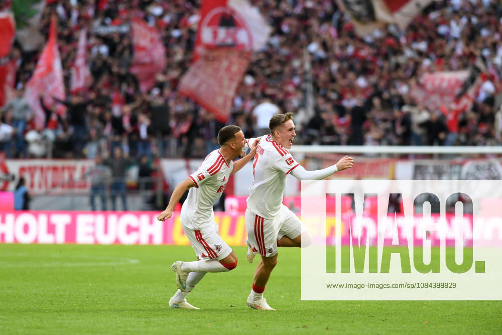 Said El Mala (1. FC Koeln) und Isak Johannesson (1. FC Koeln) Torjubel, jubelt nach seinem Treffer zum 1:0 waehrend des Spiels der 1. Bundesliga zwischen 1. FC Koeln und Borussia Moenchengladbach, RheinEnergieStadion am 11. October 2026 in Koeln, Deutschland. (Foto von Ralf Treese DeFodi Images) +++ Said El Mala (1. FC Koeln) und Isak Johannesson (1. FC Koeln) celebrates after scoring his teams first goal during the Bundesliga match between 1. FC Koeln and Borussia Moenchengladbach at RheinEnergieStadion on October 11, 2026 in Cologne, Germany. (Photo by Ralf Treese DeFodi Images) DFB DFL REGULATIONS PROHIBIT ANY USE OF PHOTOGRAPHS AS IMAGE SEQUENCES AND OR QUASI-VIDEO. (Photo by Ralf Treese DeFodi Images) -