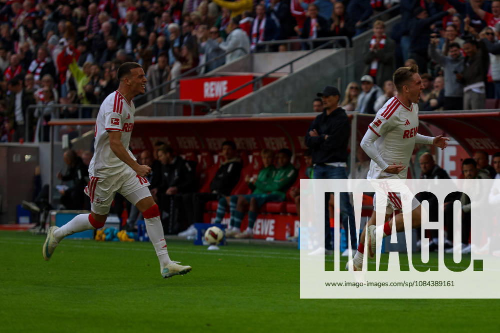 GER, Fussball, Herren, Bundesliga , 1. Bundesliga, Saison 2026 2027, 1. FC Köln - VfL Borussia Mönchengladbach Ãsak Johannesson (KOE) Torjubel, jubelt nach seinem Treffer zum 1:0
