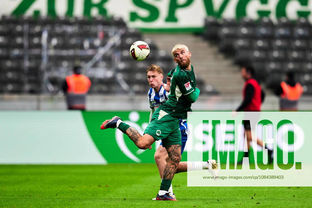Ole Pohlmann (Greuther Fuerth, 10), GER, Hertha BSC vs. SPVGG Greuther Fuerth, 2. Bundesliga, Saison 2026 27, 07. Spieltag, 11.10.2026 (DFL REGULATIONS PROHIBIT ANY USE OF PHOTOGRAPHS AS IMAGE SEQUENCES AND OR QUASI - VIDEO). GER, Hertha BSC vs. SPVGG Greuther Fuerth, 2. Bundesliga, Saison 2026 27, 07. Spieltag, 11.10.2026 Berlin