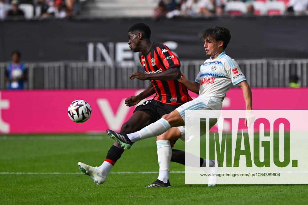 Ligue 1 McDonalds match between OGC Nice and Racing Club de Strasbourg Alsace on October 11, 2026 at the Allianz Riviera Stadium in Nice.
