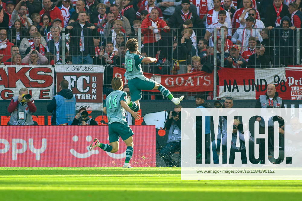 GER, Fussball, Herren, Bundesliga , 1. Bundesliga, Saison 2026 2027, 1. FC Köln - VfL Borussia Mönchengladbach Joe Scally (BMG) Torjubel, jubelt nach seinem Treffer zum 1:1