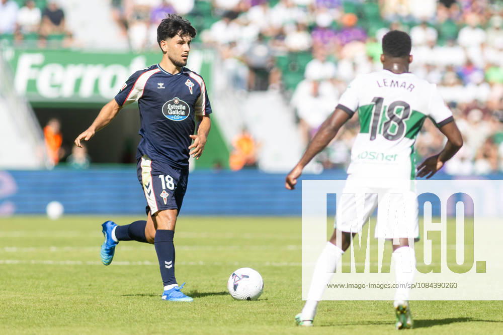 ESP: LaLiga EA Sports Elche CF v Celta Vigo Yoel Lago of Celta during LaLiga EA Sports match between Elche CF v Celta Vigo played at Martinez Valero Stadium, Elche on October 11 2026 in Spain Spain Soccer