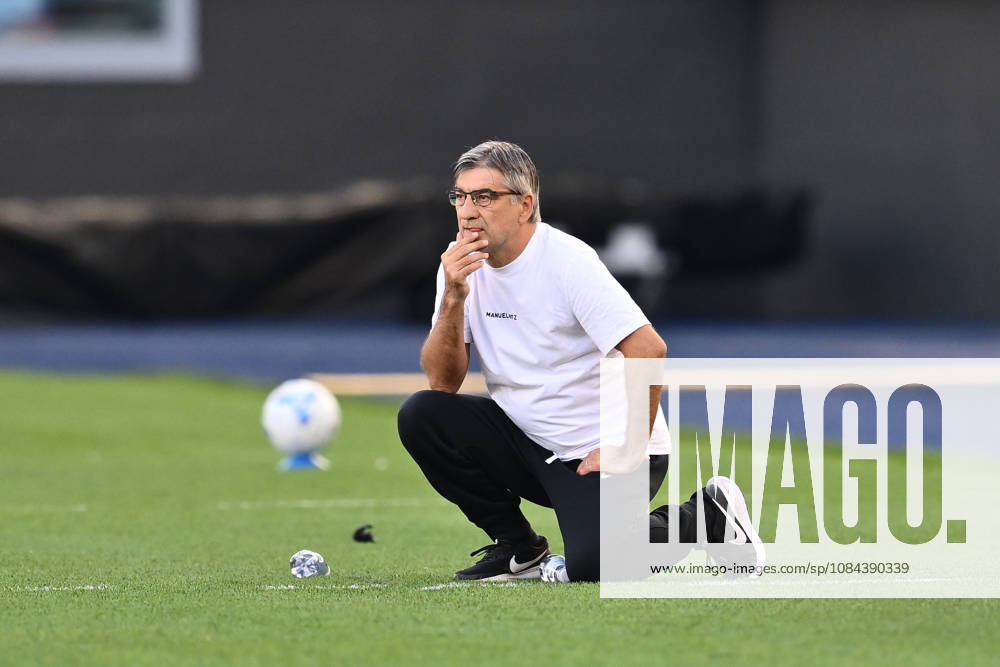 IPA89551993 - Ivan Juric, head coach of A.C. Monza, attends the Serie A match between S.S. Lazio and A.C. Monza on Matchday 6 at the Olympic Stadium on October 11, 2026, in Rome, Italy.