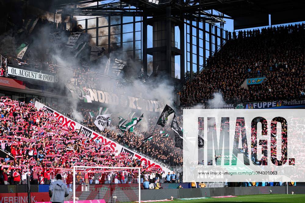 COLOGNE, GERMANY - 11 OCTOBER, 2026: - The Bundesliga match 1. FC Koeln vs. Borussia Moenchengladbach at RheinEnergieSTADION.