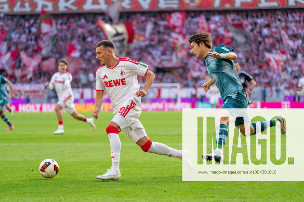 Said El Mala (1.FC Koeln, 10) im Zweikampf mit Daiki Haschioka (Borussia Moenchengladbach, 14) 1.FC Köln vs. Borussia Moenchengladbach, Fussball, Bundesliga, 5.Spieltag, Saison 2026 27, 12.10.2026, DFL REGULATIONS PROHIBIT ANY USE OF PHOTOGRAPHS AS IMAGE SEQUENCES AND OR QUASI-VIDEO, 1.FC Köln vs. Borussia Moenchengladbach, Fussball, Bundesliga, 5.Spieltag, Saison 2026 27, 12.10.2026 Köln