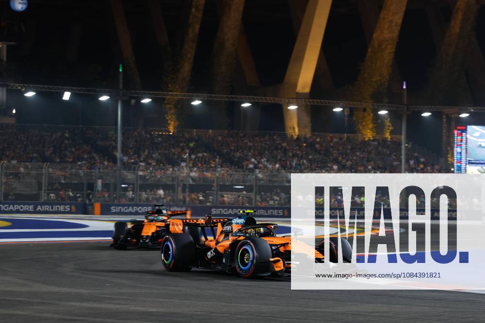 01 NORRIS Lando (gbr), McLaren F1 Team MCL40, action Singapore 2026 81 PIASTRI Oscar (aus), McLaren F1 Team MCL40, action 01 NORRIS Lando (gbr), McLaren F1 Team MCL40, action Singapore 2026 Singapore