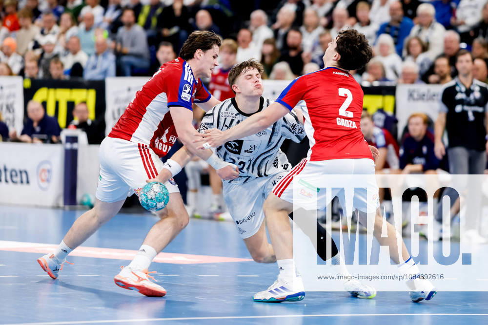 - Handball, 1. Bundesliga 2026 27, THW Kiel - Handball Club Hamburg: Jan Christian Schmidt (HC Hamburg, 42), Rasmus Ankermann (THW Kiel, 22), Toma Gadza (HC Hamburg, 2)