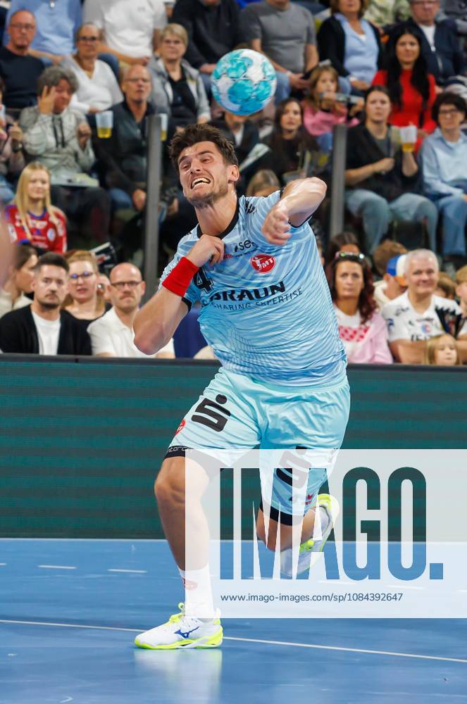 Handball - 1. Bundesliga OPEL HBL - Saison 2026 2027 - 08. Spieltag: HC Erlangen Metropolregion Nürnberg HCE - MT Melsungen - DaMa - - Nikolaj Enderleit (4, MT Melsungen )