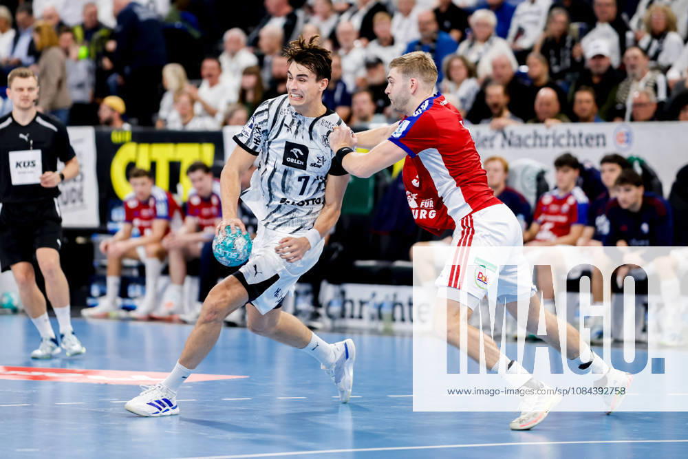 - Handball, 1. Bundesliga 2026 27, THW Kiel - Handball Club Hamburg: Julian Köster (THW Kiel, 7), Oliver Norlyk (HC Hamburg, 5)