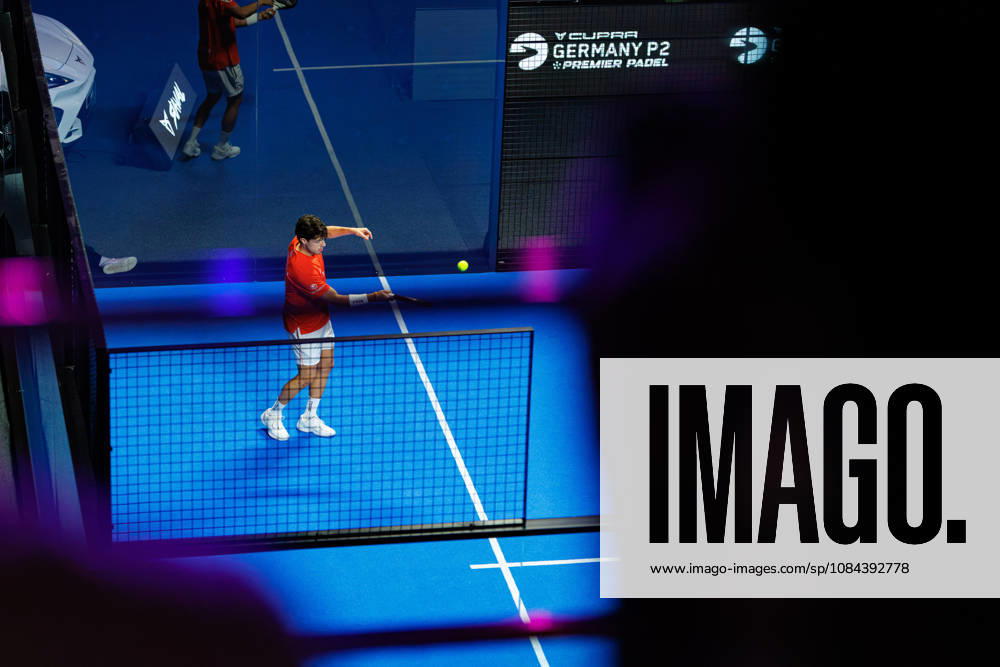 DÜSSELDORF, GERMANY - 11 OCTOBER 2026: Image shows Agustin Tapia (ARG) during CUPRA Germany Premier Padel P2 2026 Day 8: Finals at CASTELLO Düsseldorf on 11 10 2026 in Düsseldorf, Germany. Germany