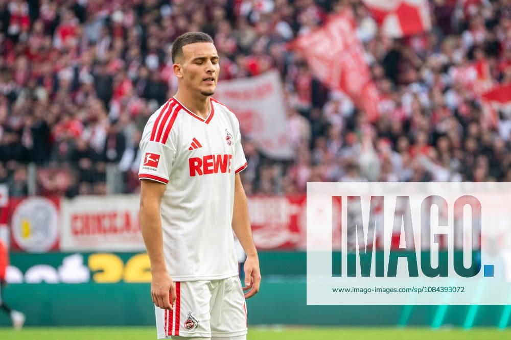 Deutschland: 1.Bundesliga 2026 2027, 5. Spieltag, 1.FC Köln vs Borussia Mönchengladbach, Sonntag, 11.10.2026 RheinEnergie-Stadion (Köln-Nordrhein-Westfalen): Said El Mala (1.FC Köln, 10) Frust Ärger Emotionen Traurig über vergebene Chance Köln RheinEnergier-Stadion, Köln Deutschland