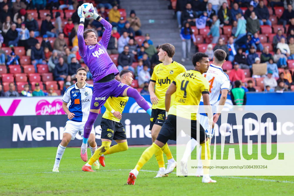 GC Zürich gegen BSC Young Boys Brack Super League 11. Oktober 2026 Marvin Keller (1, BSC Young Boys) im Spiel der Brack Super League zwischen dem Grasshopper Club Zürich (GCZ) und dem BSC Young Boys (YB) am 11. Oktober 2026 im Stadion Letzigrund in Zürich, Schweiz. Zürich Stadion Letzigrund Zürich Schweiz