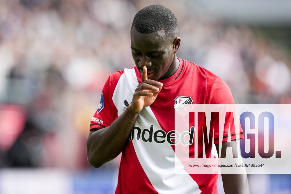 UTRECHT - Yoann Cathline of FC Utrecht celebrates the 2-1 during the Dutch Eredivisie match between FC Utrecht and Willem II at Galgenwaard Stadium on October 11, 2026, in Utrecht, the Netherlands. TOBIAS KLEUVER ANP Eredivisie 2026 27 ANPxSportx IVx 572138781 originalFilename: 572138781