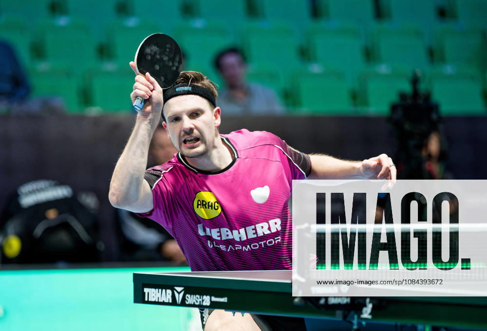 Ricardo Walther ASC Gruenwettersbach Germany (foto-ms1241b) at the 2026 European Table tennis, Tischtennis Championships in Ljubljana LJUBLJANA, SLOVENIA - 11 OCTOBER 2026: Ricardo Walther ASC Gruenwettersbach Germany (foto-ms1241b) in action at the European Table Tennis Championships in Stozice Arena, Ljubljana, Slovenia (Photo by Manfred Schillings) Ljubljana Stozice Arena Slovenia